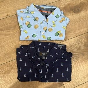 Short sleeve button up bundle